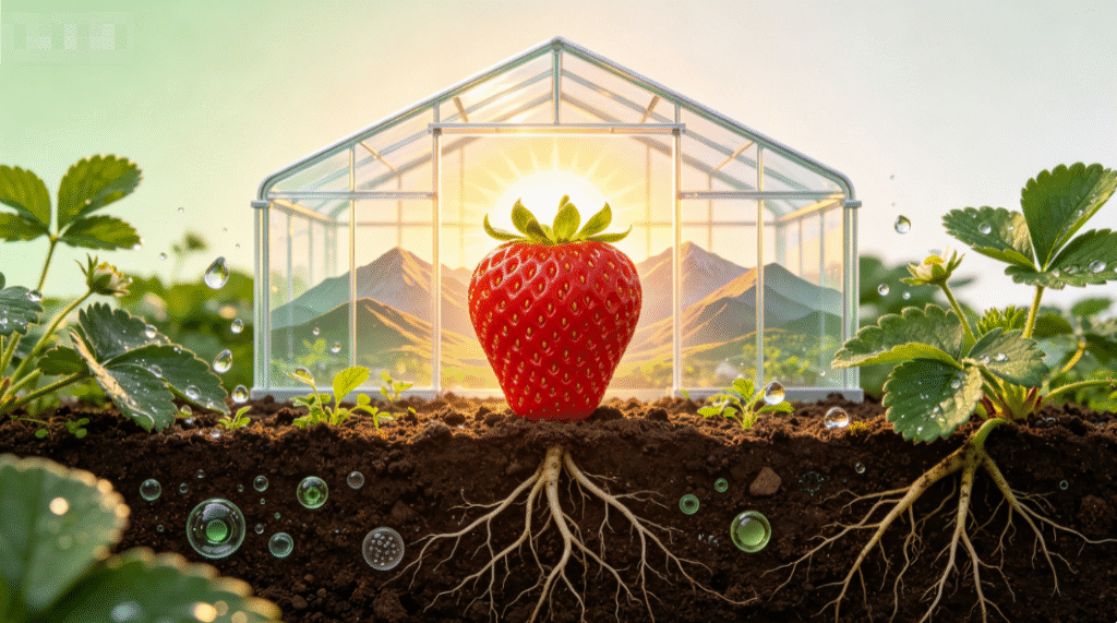 Progress on Physiology and Quality Regulation of Protected Strawberry Cultivation: Characteristic Production System of “Sunshine Strawberry” on the Yunnan Plateau