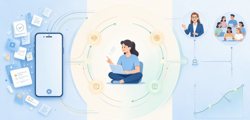 Knowledge-based Short Videos as Learner-centered Microlearning: Cognitive Processing, Self-regulation, and Social Presence